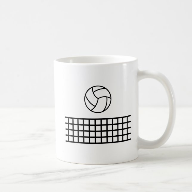 Taza De Café Voleibol (Derecha)