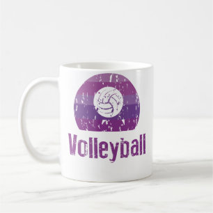 Taza De Café Voleibol Cool Para n Chicas