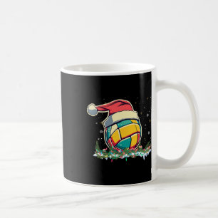 Taza De Café Voleibol navidad Con Santa Para Niños Hombres Navi