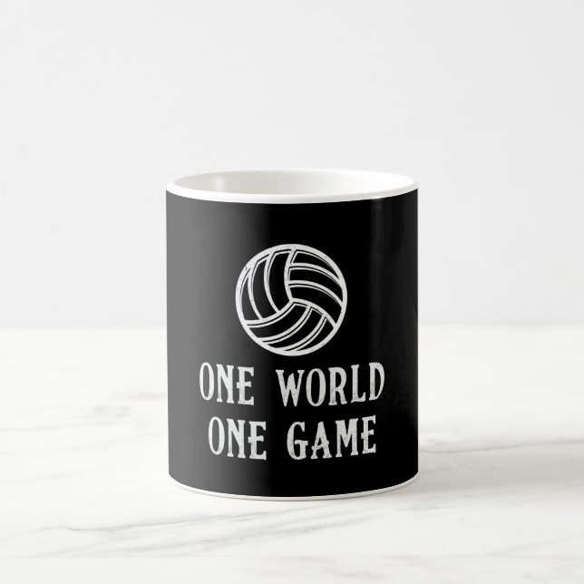 Taza De Café Voleibol One World One Game Voleibol (Centro)