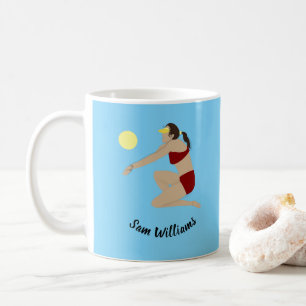 Taza De Café Voleibol playa