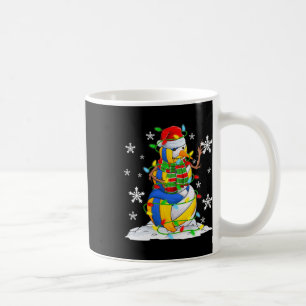 Taza De Café Voleibol Snowman Christmas Tree Encende Navidad Pj