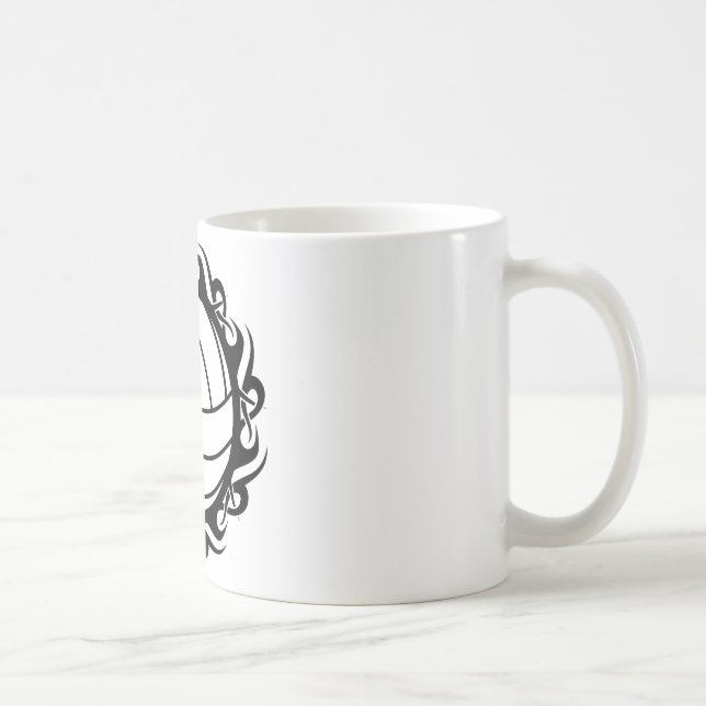 Taza De Café voleibol tribal (Derecha)