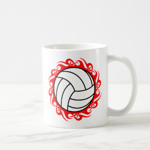 Taza De Café voleibol tribal