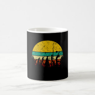 Taza De Café Voleibolista Retro