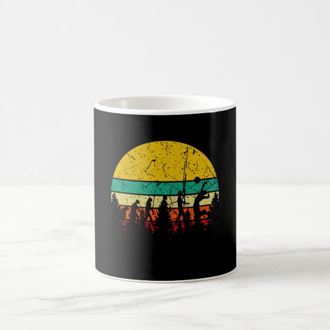 Taza De Café Voleibolista Retro (Centro)