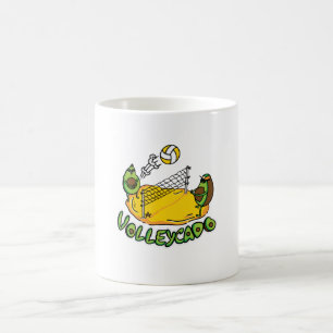 Taza De Café Vóley Aguacate Mejor regalo