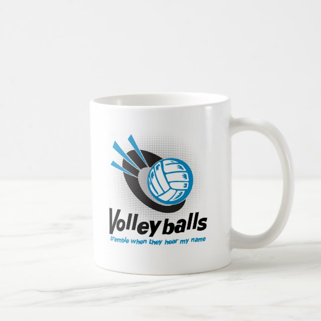 Taza De Café VolleyChick tiembla (Derecha)