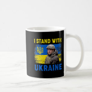 Taza De Café Volodymyr Zelensky estoy con Ucrania