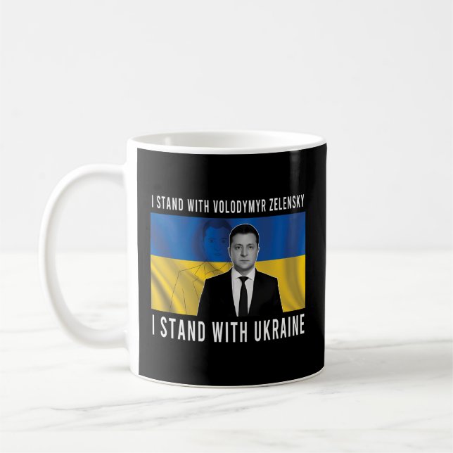 Taza De Café Volodymyr Zelensky No Todos Los Héroes Llevan Cáps (Izquierda)