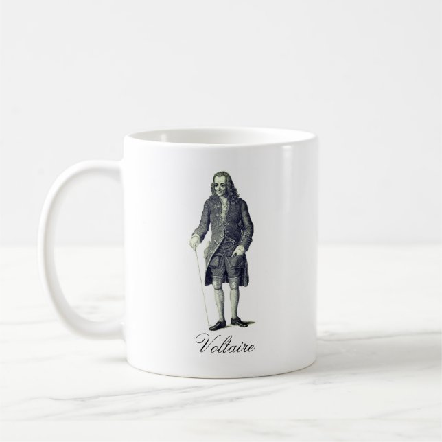 Taza De Café Voltaire (Izquierda)