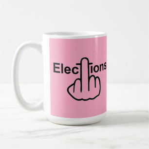 Taza De Café Volteando las elecciones de Ave Mug