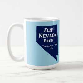 Taza De Café Voltear el azul de Nevada en 2024
