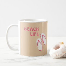 Taza De Café Volteo de Beach Life
