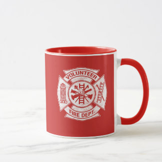 Taza de café voluntaria del bombero