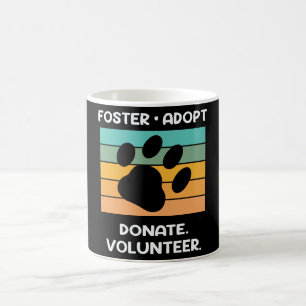 Taza De Café Voluntario de Bienestar Animal