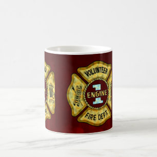 Taza De Café Voluntario del motor uno