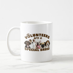 Taza De Café Voluntarios son un refugio especial para perros de