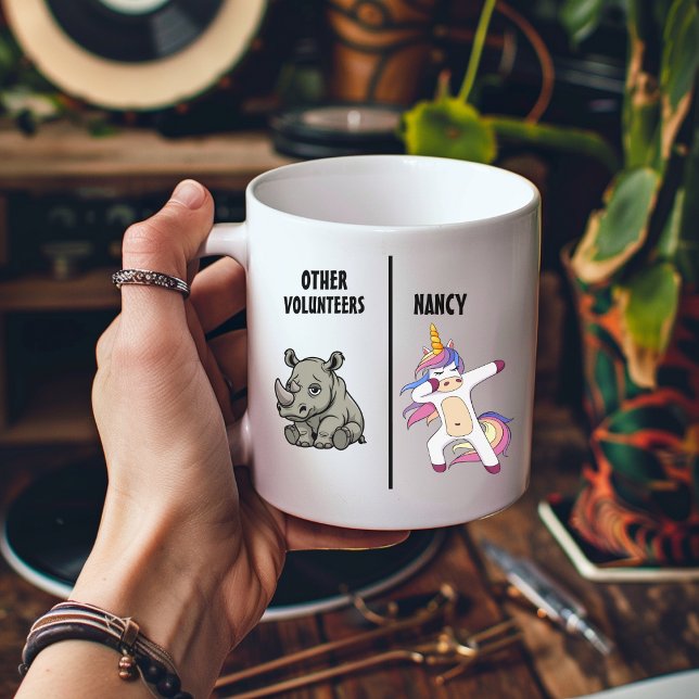 Taza De Café Volunteer Gift, Funny Volunteer, best volunteer (Subido por el creador)