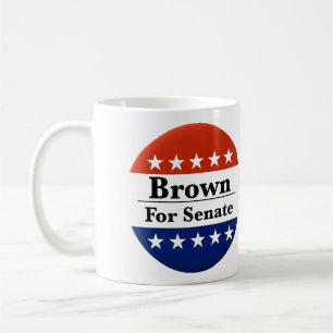 Taza De Café Volver a elegir a Sherrod Brown al Senado de los E