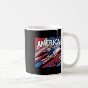 Taza De Café Volver A Hacer El Esquí Grande Donald Trump - Esqu