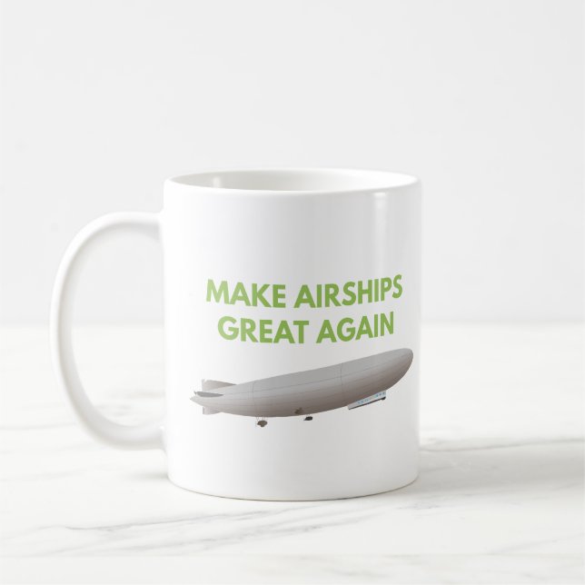 Taza De Café Volver a hacer grandes las aeronaves (Izquierda)