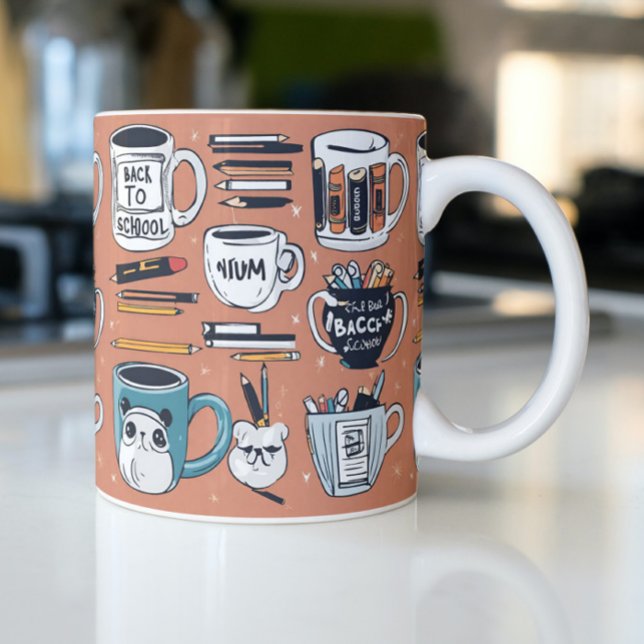 Taza De Café Volver a la escuela (Subido por el creador)