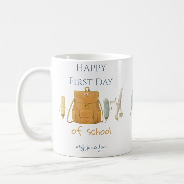 Taza De Café Volver a los amigos de la escuela (Izquierda)