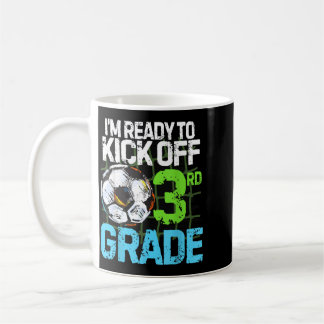 Taza De Café Volver Al Colegio Primer Día De Juegos De Fútbol D