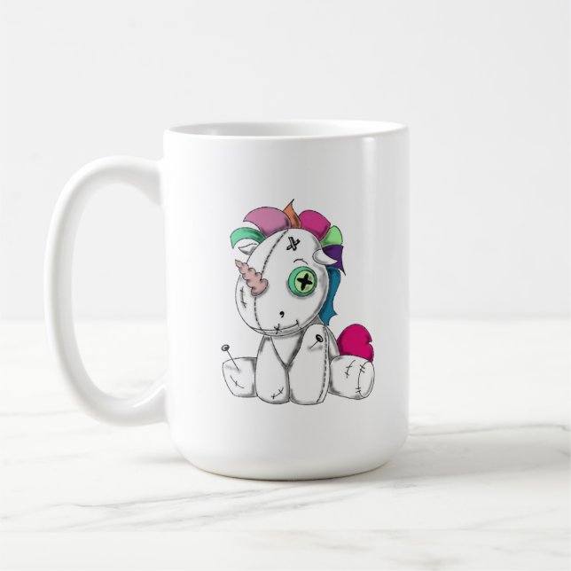 Taza De Café Voodoo Unicorn (Izquierda)