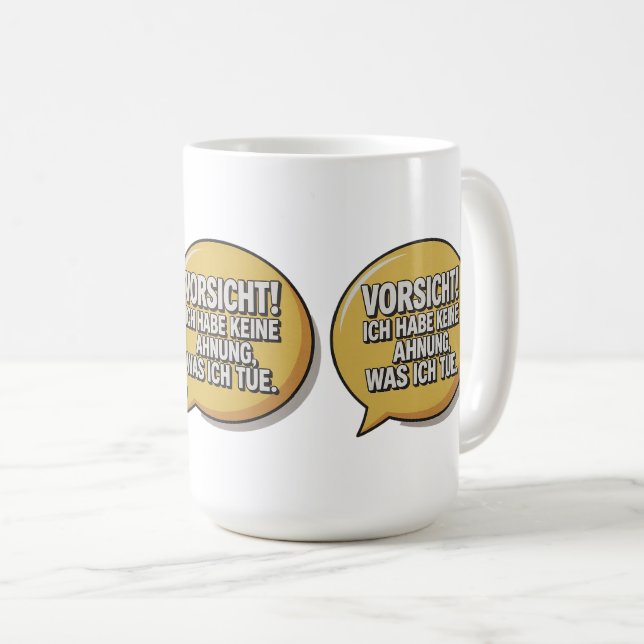Taza De Café Vorsicht (Anverso derecho)