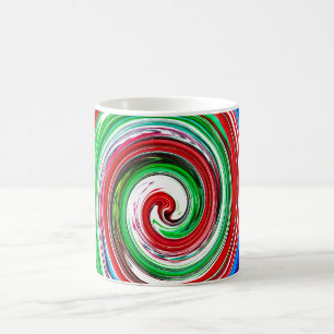 Taza De Café Vórtice colorido
