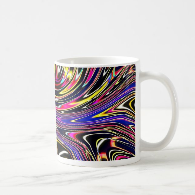 Taza De Café Vórtice de color (Derecha)