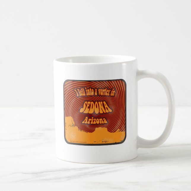 Taza De Café Vórtice de Sedona (Derecha)