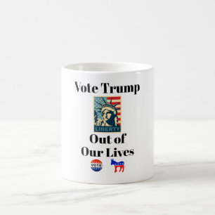 Taza De Café Vota a Trump de nuestras vidas