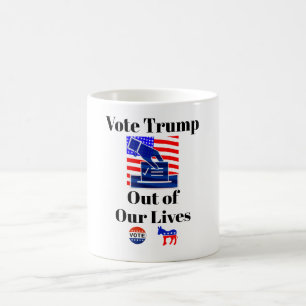 Taza De Café Vota a Trump de nuestras vidas