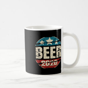 Taza De Café Vota Cerveza Divertida Alcohol Anti Trump Biden Vo