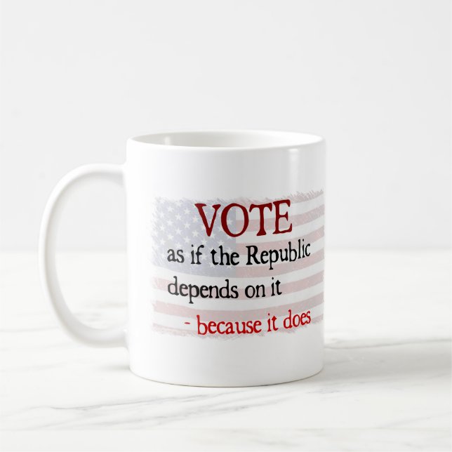 Taza De Café Votación (Izquierda)