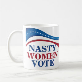 Taza De Café Votación de mujeres desagradables