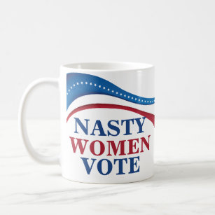 Taza De Café Votación de mujeres desagradables