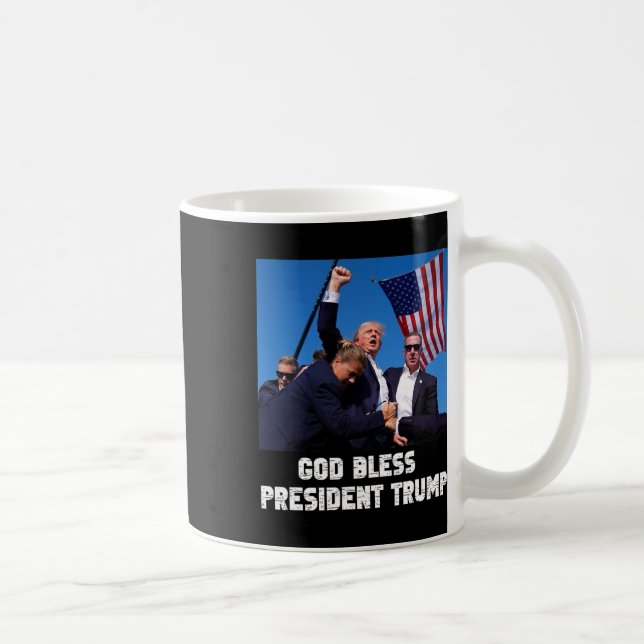 Taza De Café Votación del presidente Trump Trump en 2024 (Derecha)