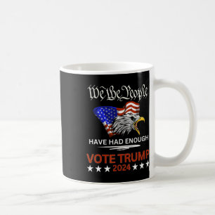 Taza De Café Votación republicana Trump 2024 Nosotros, el puebl