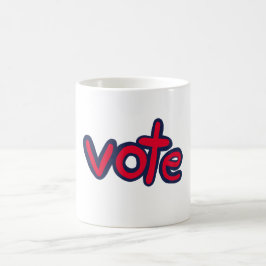 Taza De Café Votar