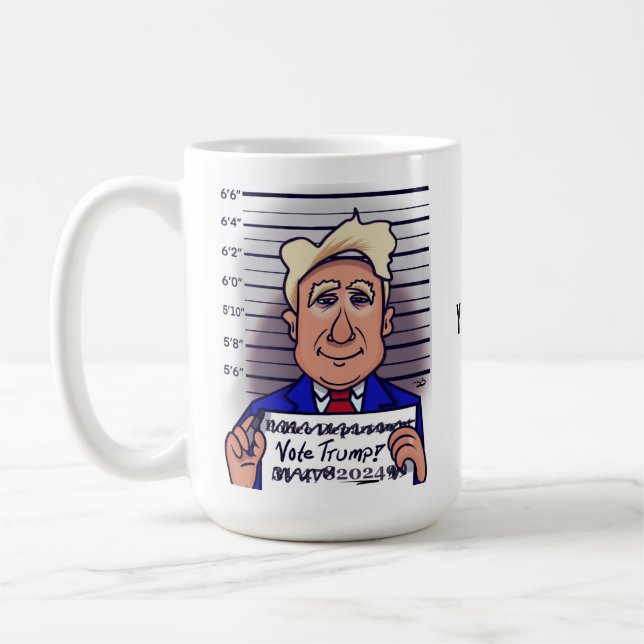 Taza De Café Votar a Trump Classic Mug (Izquierda)