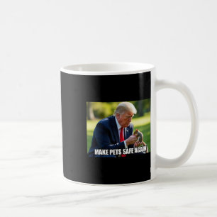 Taza De Café Votar a Trump Mega hace que los Mascotas vuelvan a