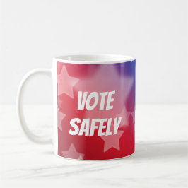 Taza De Café Votar de forma segura