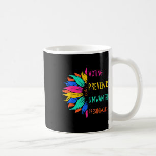 Taza De Café Votar Prevé Presidencias No Deseadas Girasol