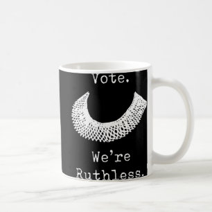 Taza De Café Votar Somos derechos despiadados de las mujeres