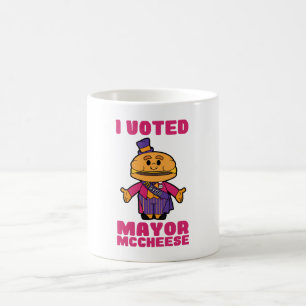 Taza De Café Voté Alcalde Mccheese