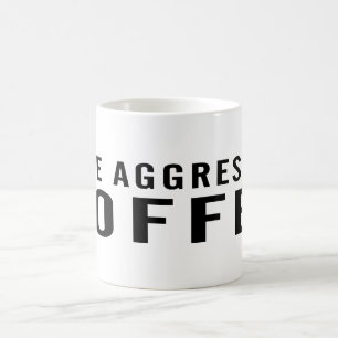 Taza De Café Vote por tazón de café agresivo